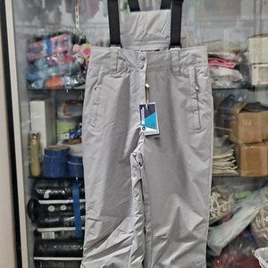 NEW Women's Mountain Warehouse Snow Overall ski bibs Size 8 Snow Pants